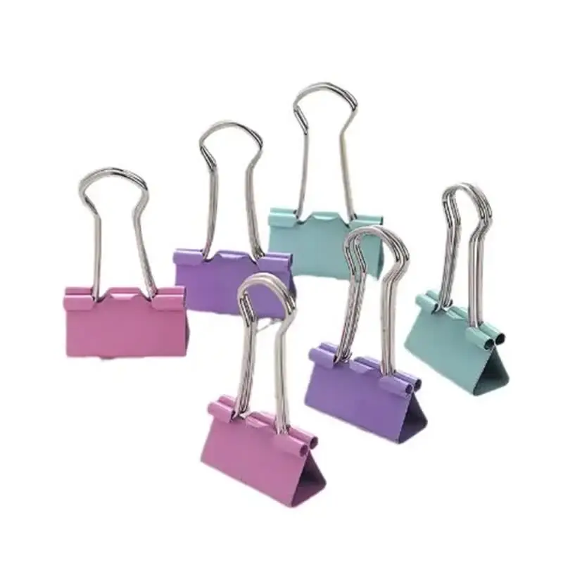 Mini Stationery Set Plastic Push Pins With Paper Clips Binder Clips for  Office Use