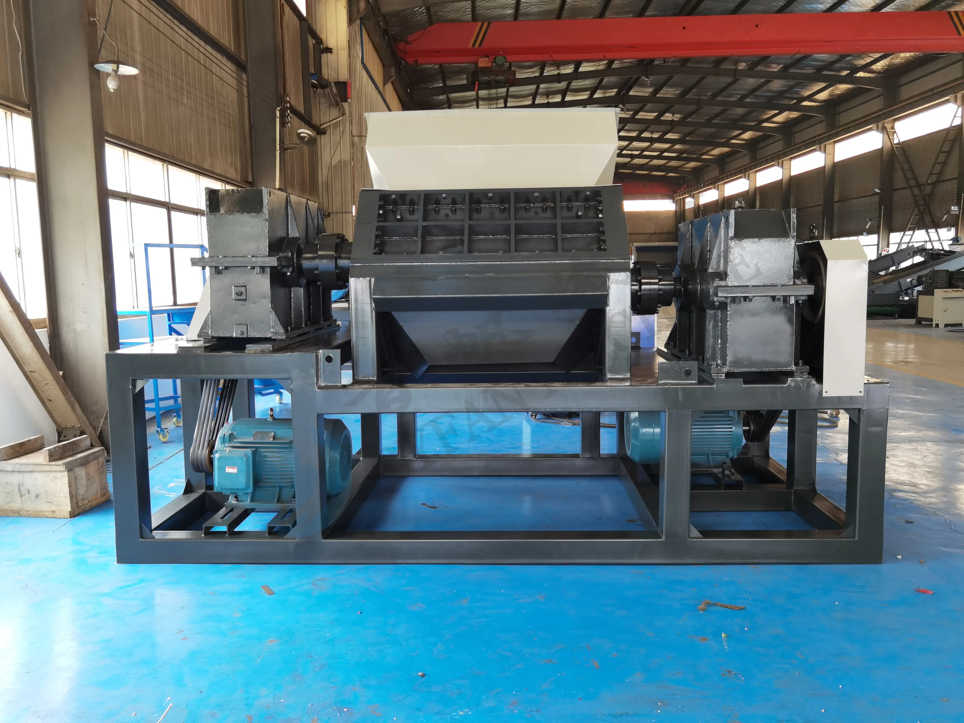 Waste Industrial Shredding Machine Carton Box Cardboard Paper Shredder ...