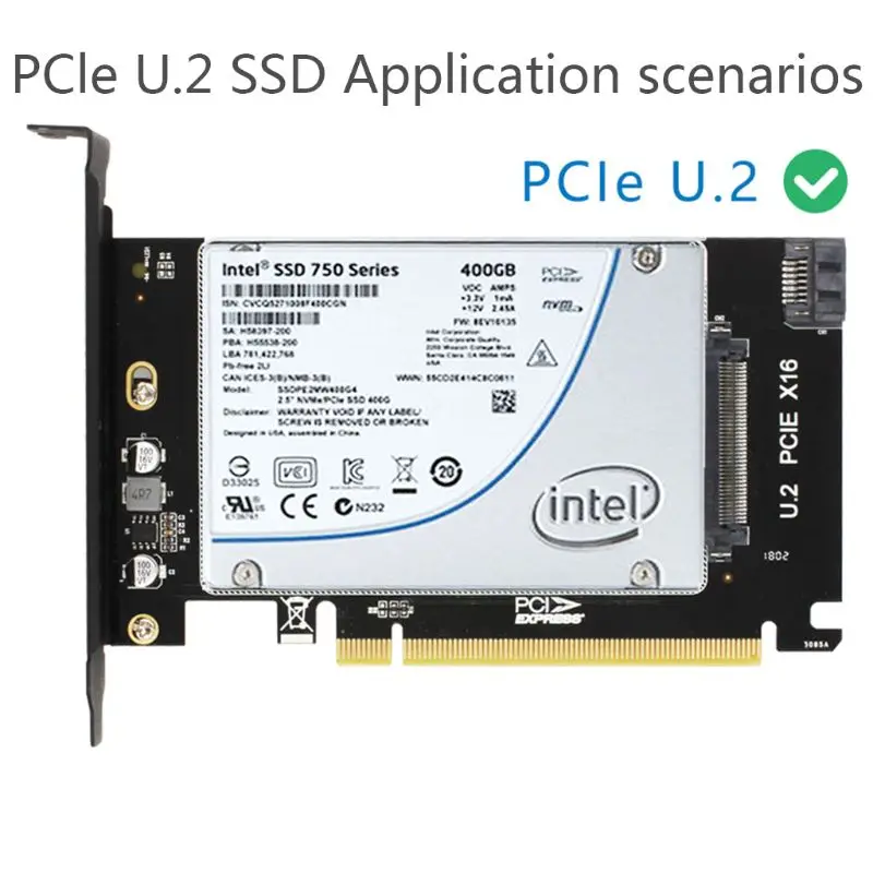 Hear from take a picture Innocence Full Speed Nvme Ssd Pcie Pci-express 3.0 X16 To U.2 Adapter Converter Card  Module New - Buy Speed Nvme Ssd Pcie Pci-express 3.0 X16 To U.2 Adapter  Product on Alibaba.com