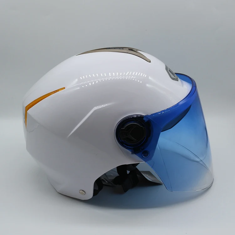 Details about   Unisex Motorcycle Helmet Half Helmet Shield Visor Helmet 