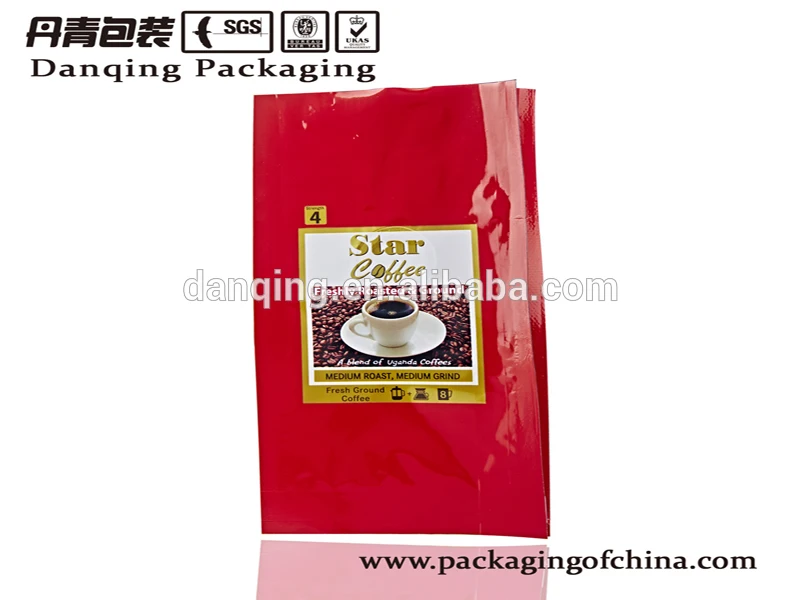 Guangdong DQ PACK Top High Quality Coffee Packing Bag with Valve