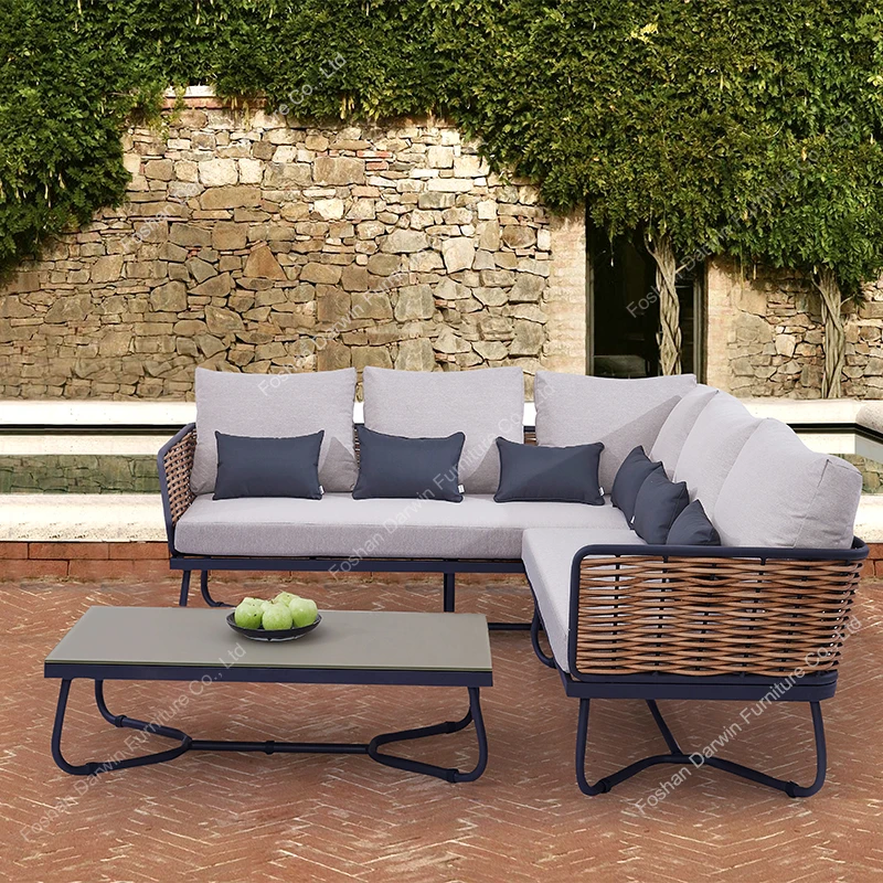 Hot Sale Contemporary Pe Rattan Thick Wicker Garden Patio Furniture Outdoor Furniture Outdoor Corner Sofa Buy Outdoor Corner Sofa Corner Sofa Rattan Contemporary Outdoor Sofa Product On Alibaba Com