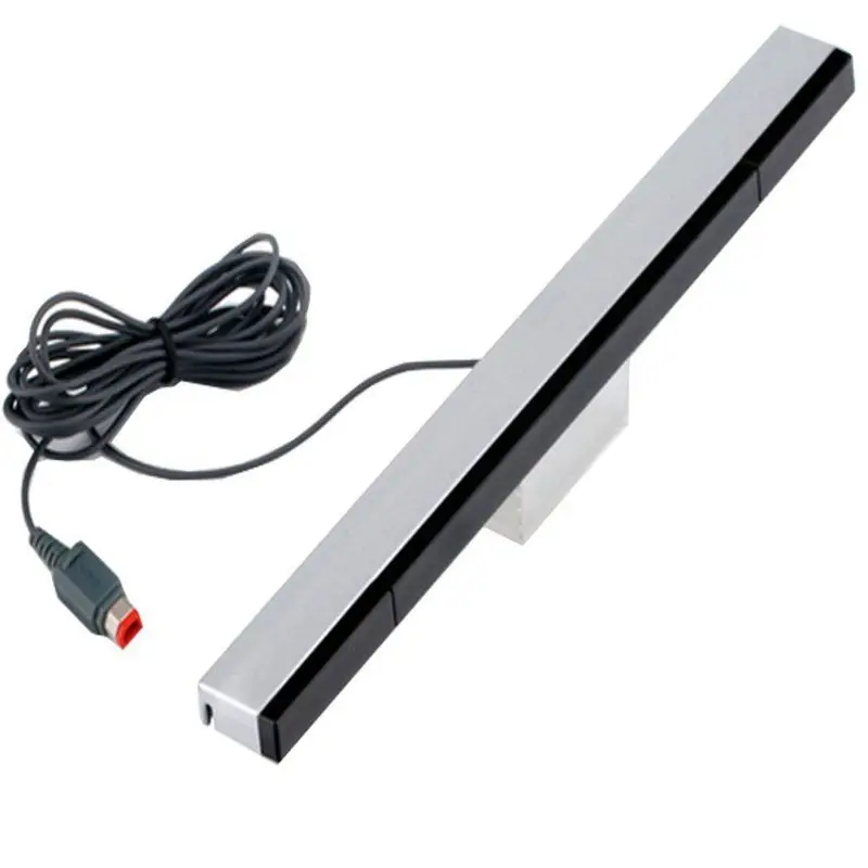 
Wired Sensor Bar for Nintendo Wii WiiU Wired LED Infrared Ray Motion 