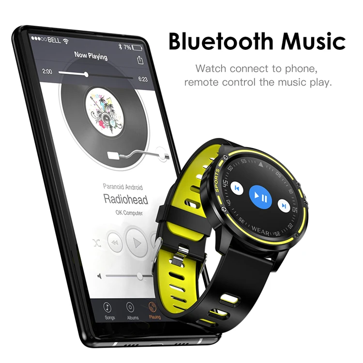 Factory Price Wholesale L8 Bluetooths Smart Bracelet Sport Watch For