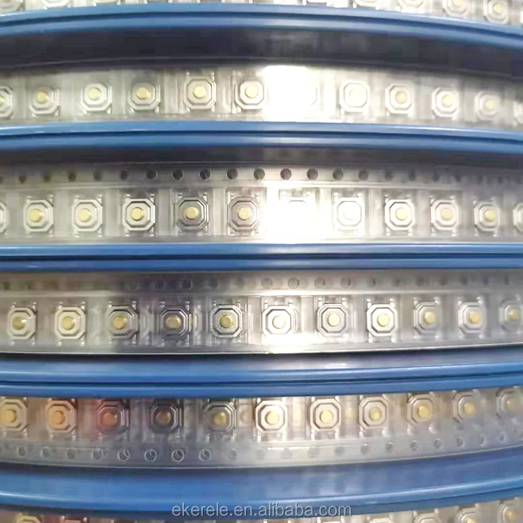 5x5 DC12V  50mA 4 Pin SMD Tact Switch for Automotive Devices