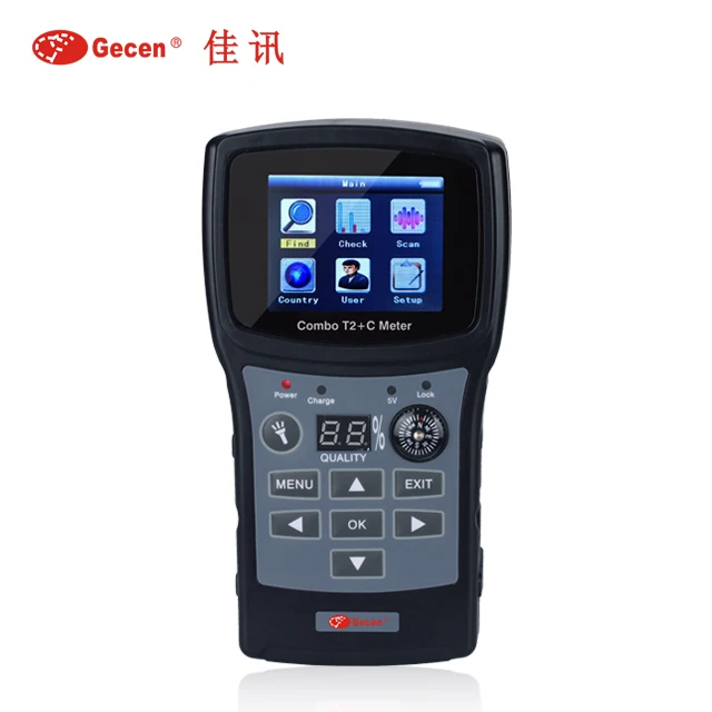 2.4 Inch Lcd Multi Language Xcruiser Digital Satellite Finder Spectrum