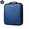 96 Capacity Hard Plastic CD Holder Protective DVD Disc Storage Case Holder Portable Zipper CD DVD Organizer Storage Wallet