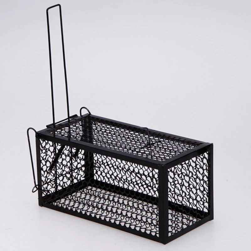 New Humane Live Catcher Rat Vermin Rodent Cage Traps Pest Metal Mouse Trapper