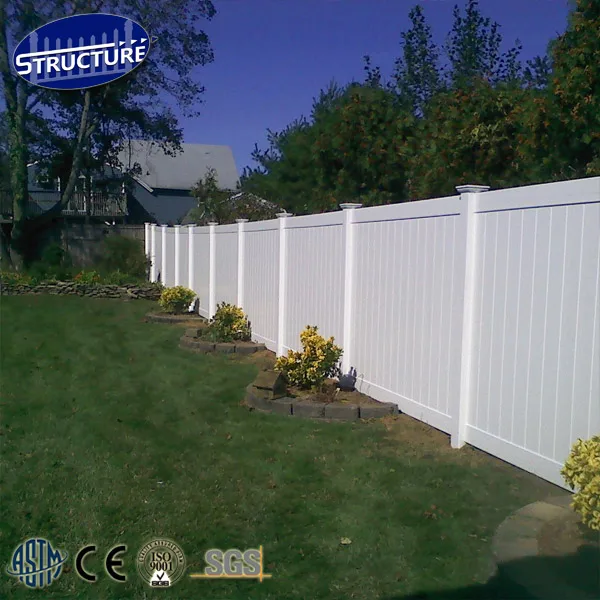 Outdoor Use Waterproof White Plastic Vinyl Pvc Fencing Panel Buy Pvc