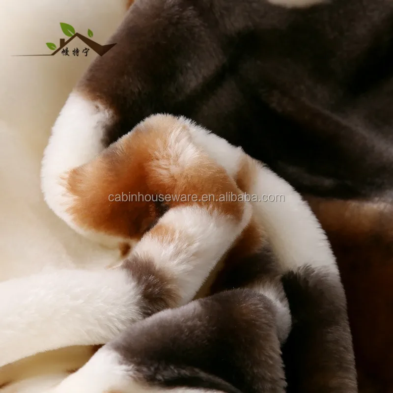 Korean Raschel Blanket Embossed Mink Blanket Super Soft Polyester Hot
