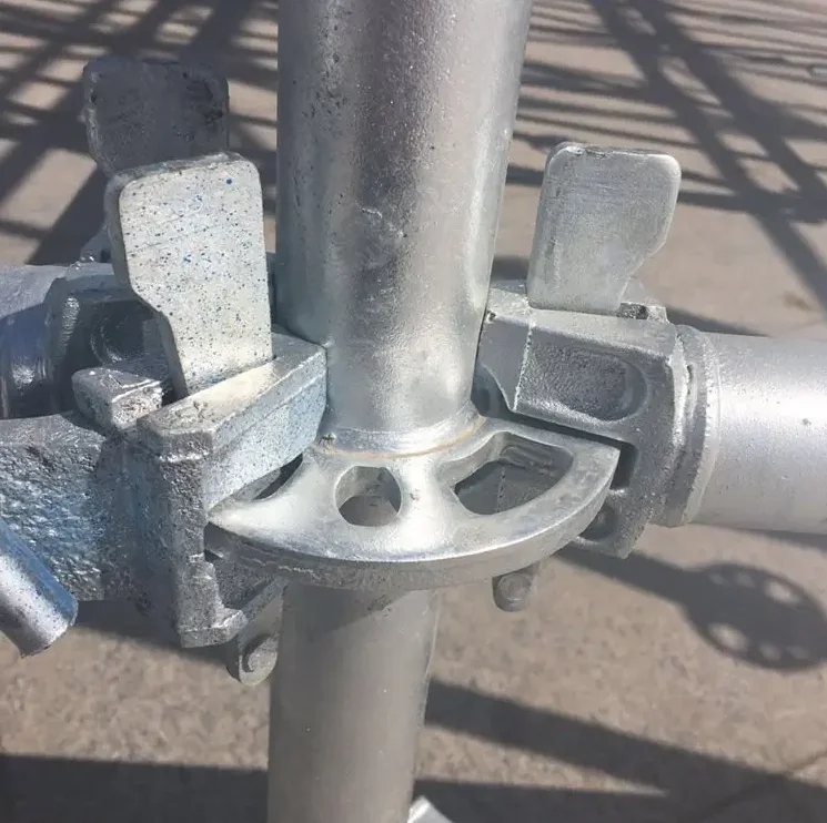 Layher Standard Q355 Hot Dipped Galvanized Ringlock Scaffolding System ...
