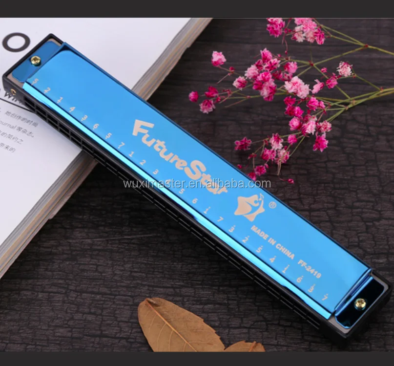 24 Holes Harmonica Professional,Harmonica Chromatic,Harmonica For Sale Buy Harmonica