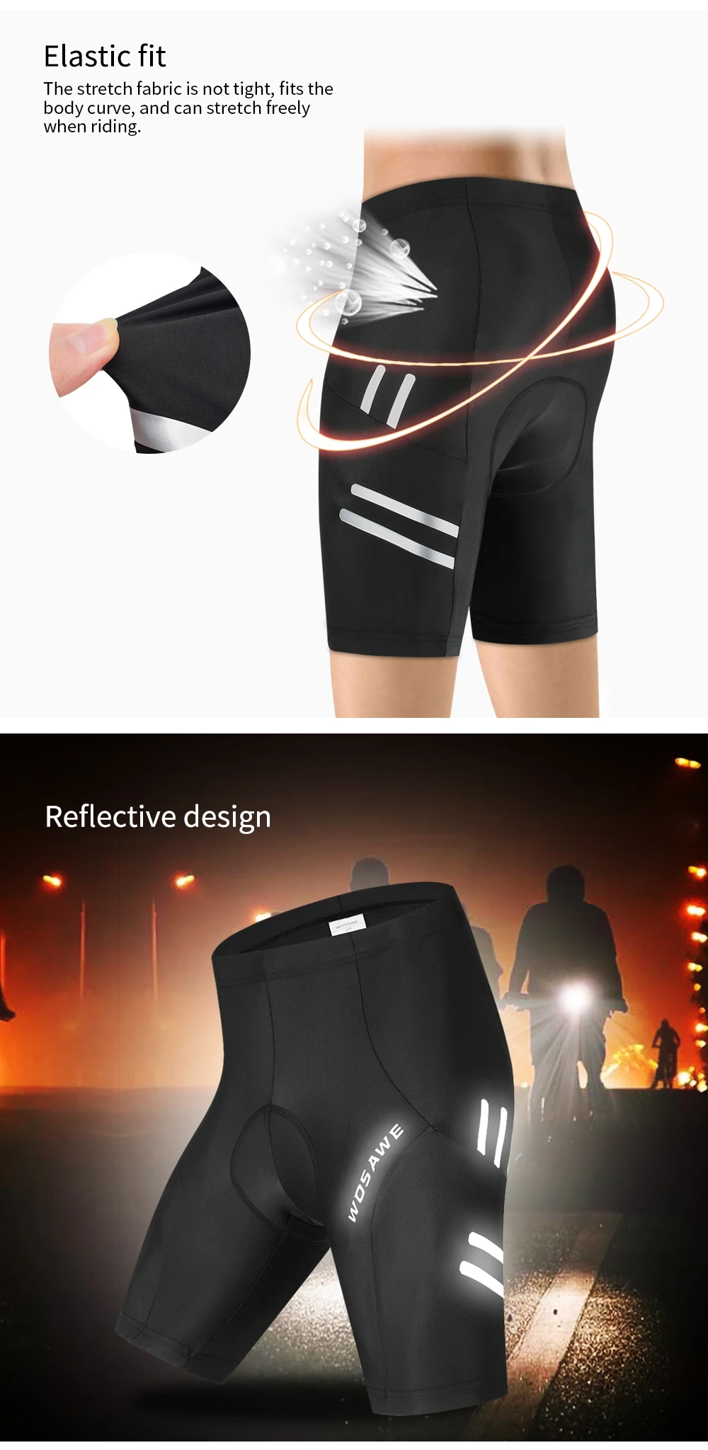 Cycling Shorts Men Mountain Bike X-TIGER Men's Bicycle Pants