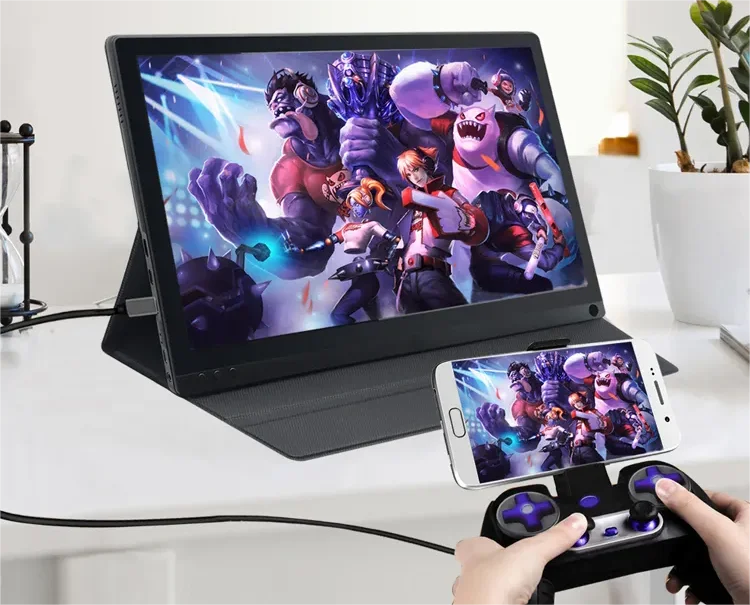 Hanke 15.6inch Touchscreen Extension Screen 60hz 1080p Gaming Portable