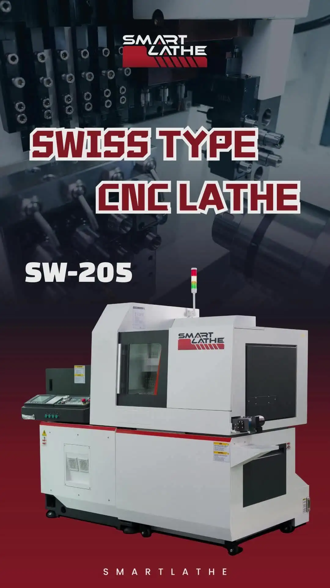 Nakamura Tome AS-200LMSY CNC Swiss-Type Lathe 7000rpm