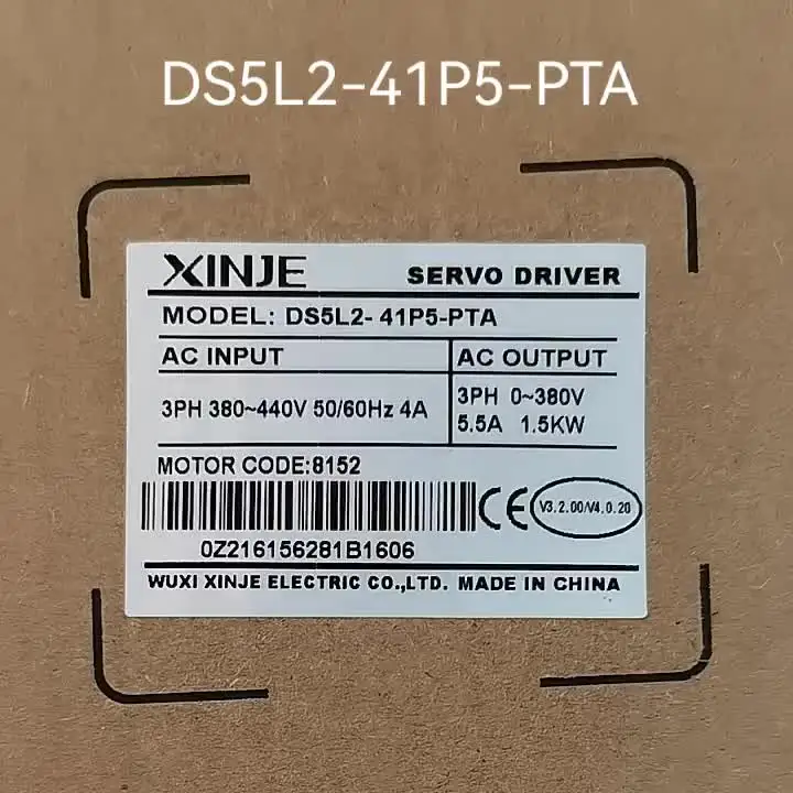 Xinje DS5L Series Servo Driver - Brand New, 12-Month Warranty