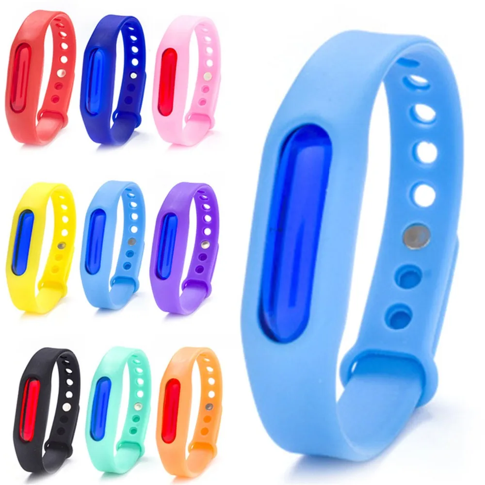 Pulsera De Mosquitos Ultrasónica De Silicona Para Niños Pulsera De Mosquitos Ultrasónica De Silicona Para Niños