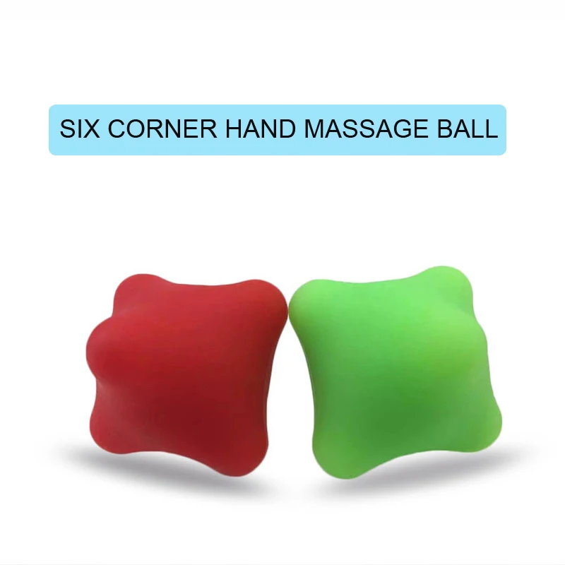 Six Corner Hand Massage Ball Exercise Capsule Massage Handball Sport Best Finger Ball Exerciser