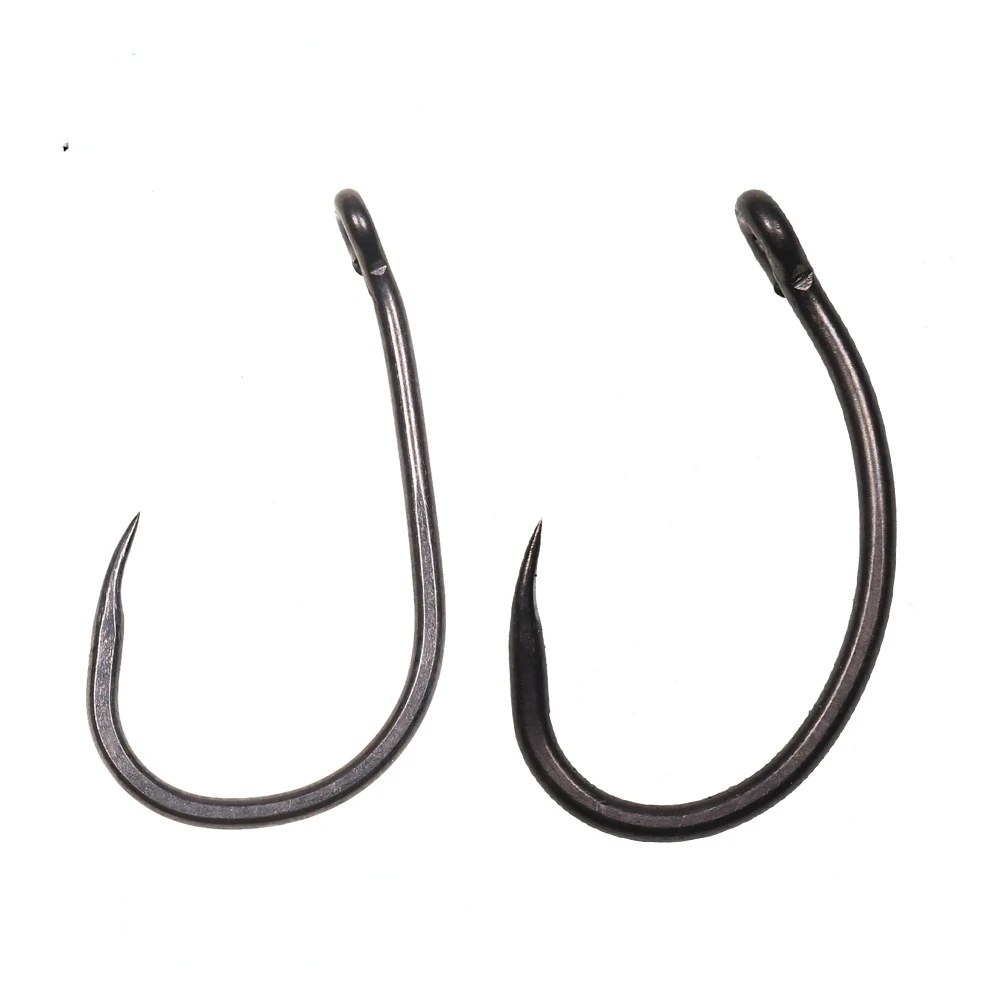 bulk buy carp fishing hooks 50~100Pcs Barbed/Barbless Fishing Hooks Fly Curved  9km-dwlife How Do I Use Slurp Hooks Tie them onto your leaders to create your own custom hair rigs Barbed Hook Wholesale Fishing Hook
