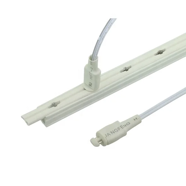 Flexible Mini Rail Perforated 2-Pole Cable System DC Power Connector Rail Shop Shelves Light Track System