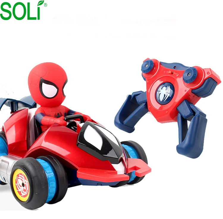 coche teledirigido spiderman