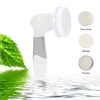 2019 Hot Sale Waterproof Face Skin Cleansing powered facial cleansing devices cute skin cleansing brush scrubber