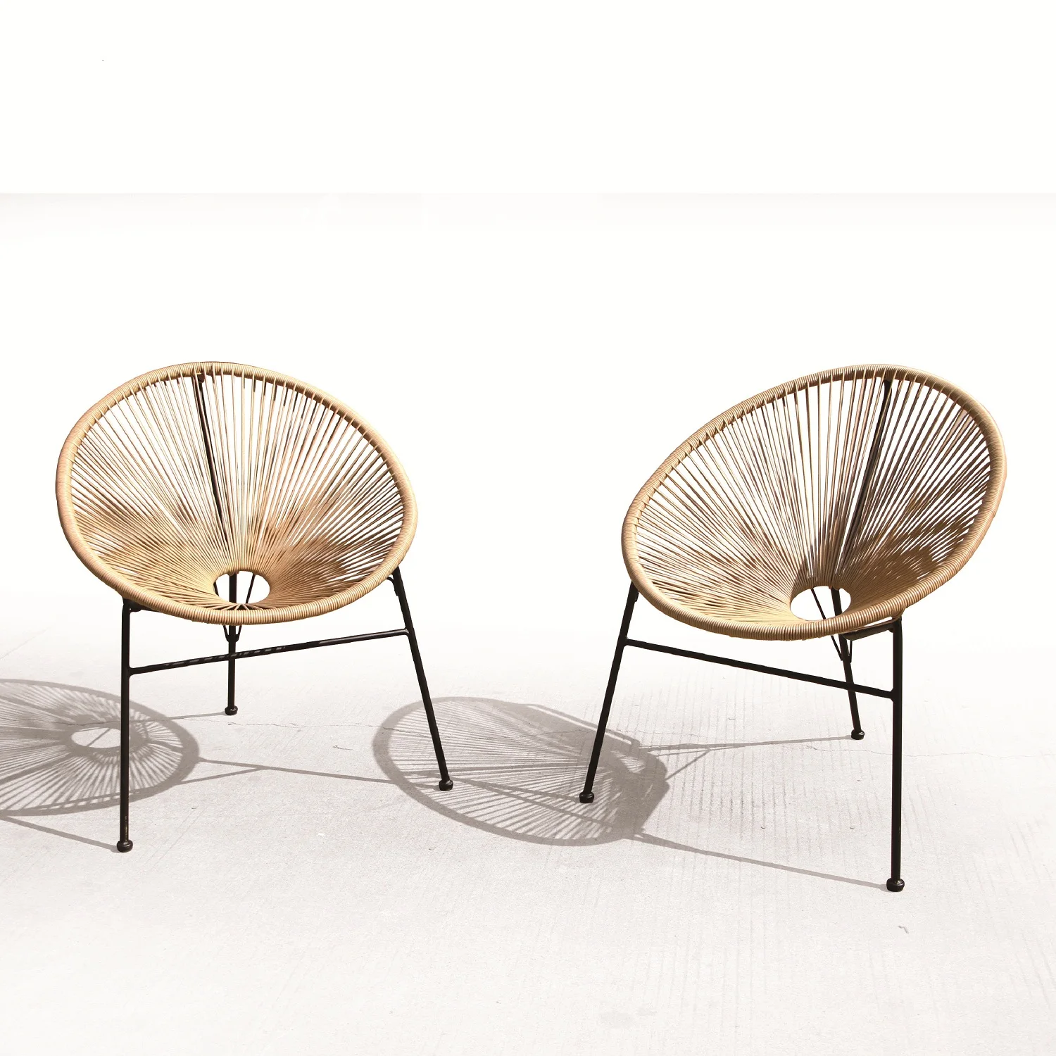 Cheap Price Outdoor Rattan Wicker Acapulco Chair Kd Patio Garden Chair