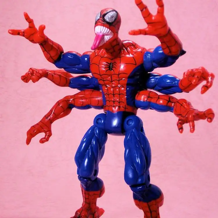 marvel legends six arm spider man