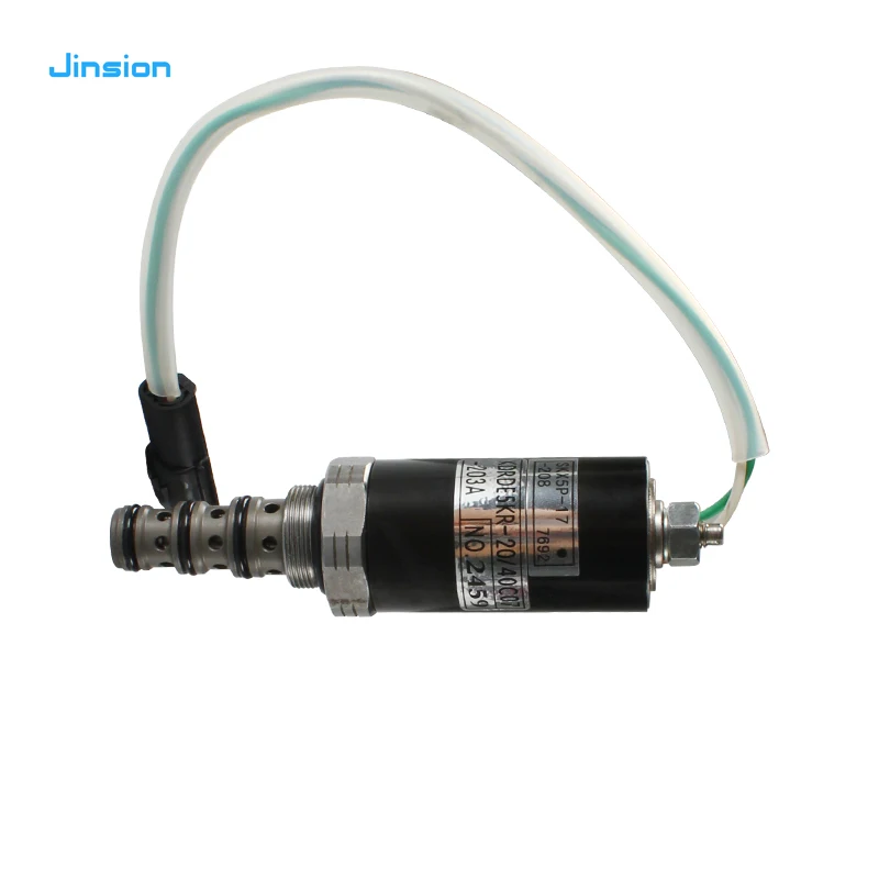 JINSION Excavator Spare Parts SY135/335 Hydraulic Pump Solenoid Valve ...