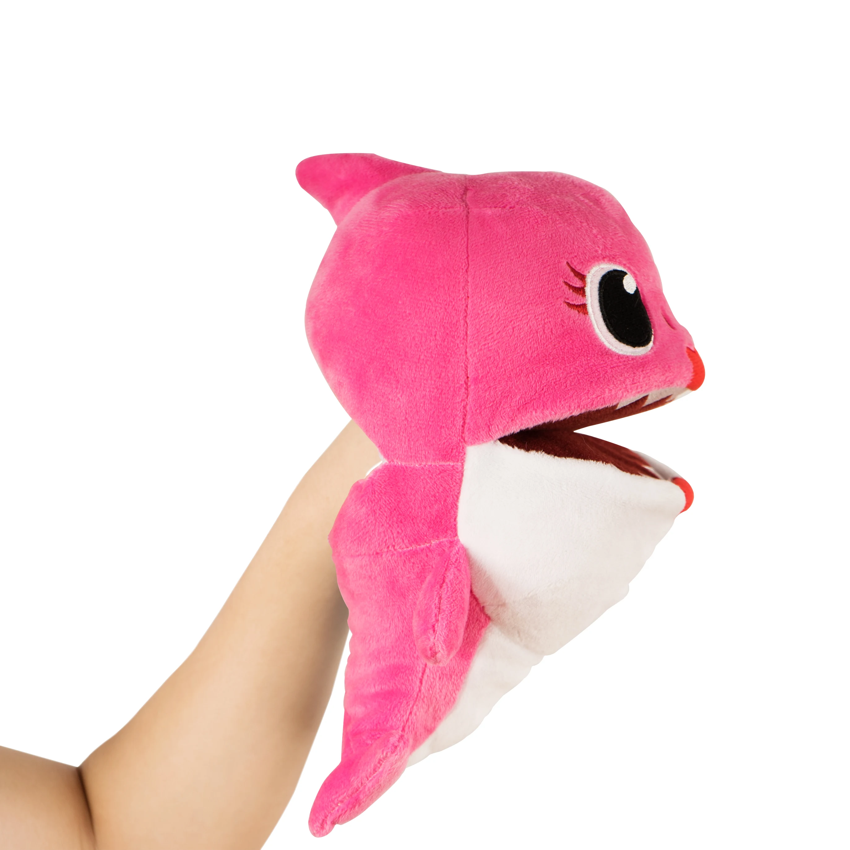 singing baby shark plush