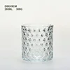 2019 new style development cheap price No Handmade clear votive glass candle jars for candle making Empty candle holder