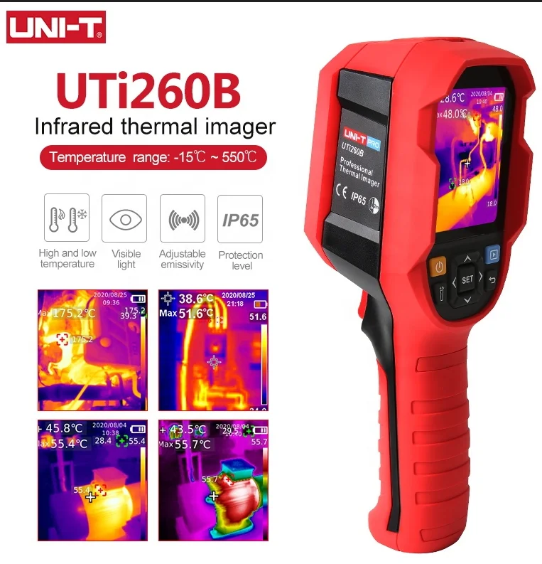 Uni-t Uti260b Industrial Thermal Imager Camera Temperature Imaging ...