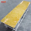 KKR transparent resin panel,compound acrylic solid surface sheets,artificial polymer stone
