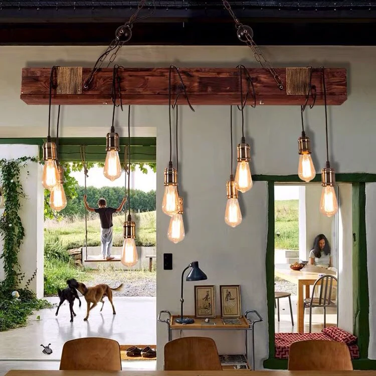 edison bulb kitchen light