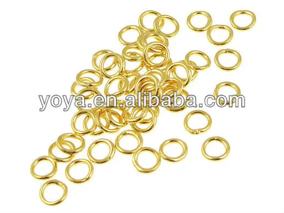 copper jump rings,open brass jump rings.jpg
