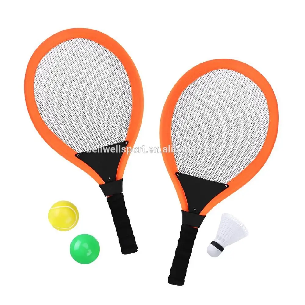 New Garden Beach 2 In 1 Tennis & Badminton Net Racket Balls Set Sports Fun & Games 