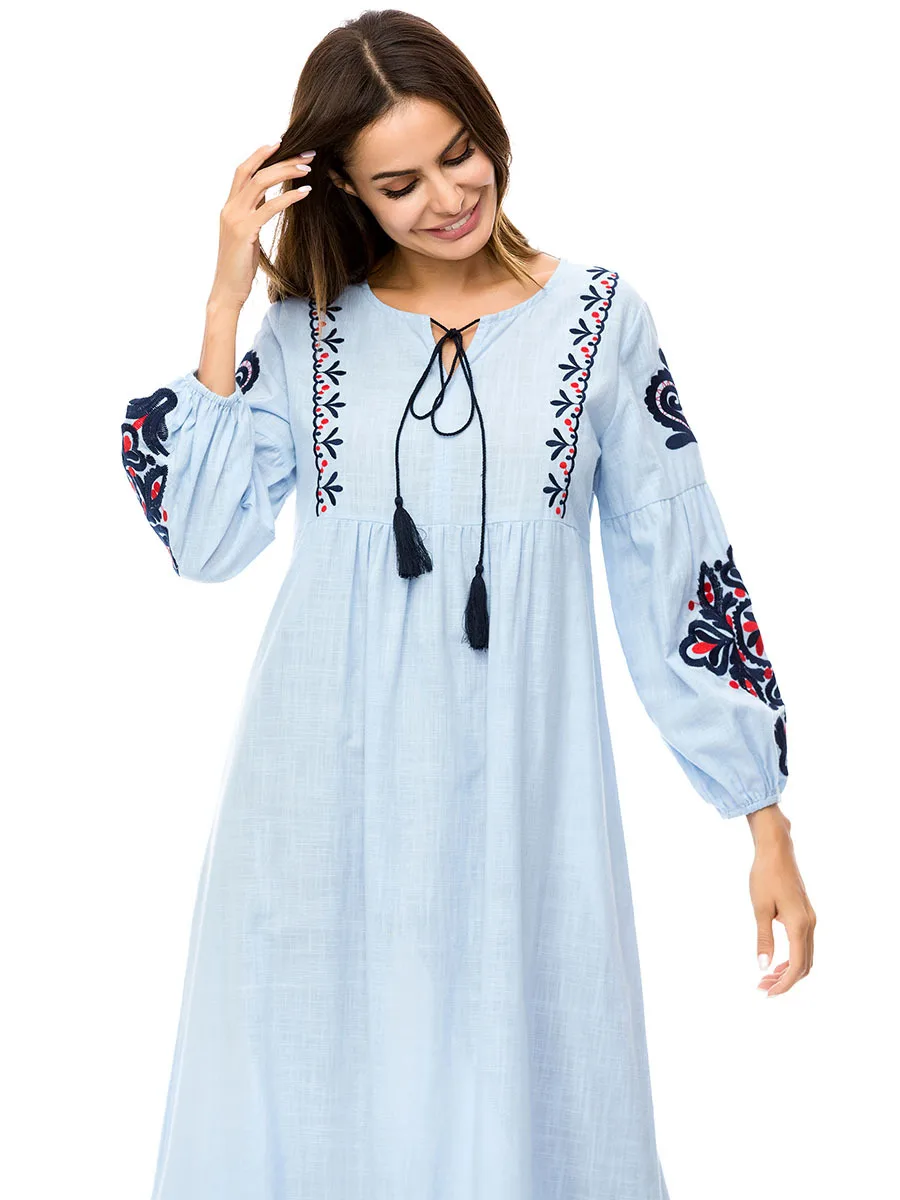 long frocks for plus size