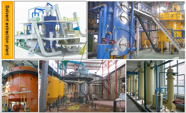 Automatic full set sunflower oil making machine refining machine production line for sale with factory price