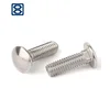 Haiyan bafang SS 3O4 M8 stainless steel carriage bolt