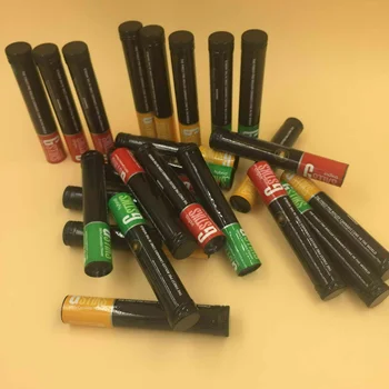 批发定制雪茄管 20毫米 x 115毫米的透明塑料 pvc 雪茄包装管