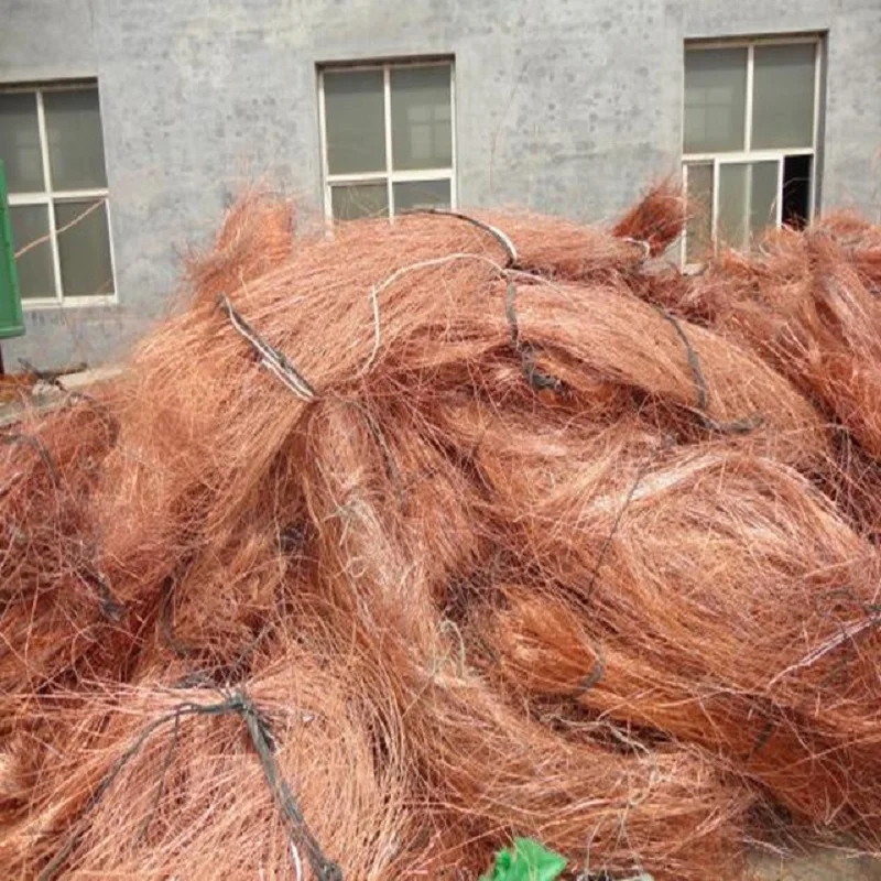 99.9 purity copper wire scrap