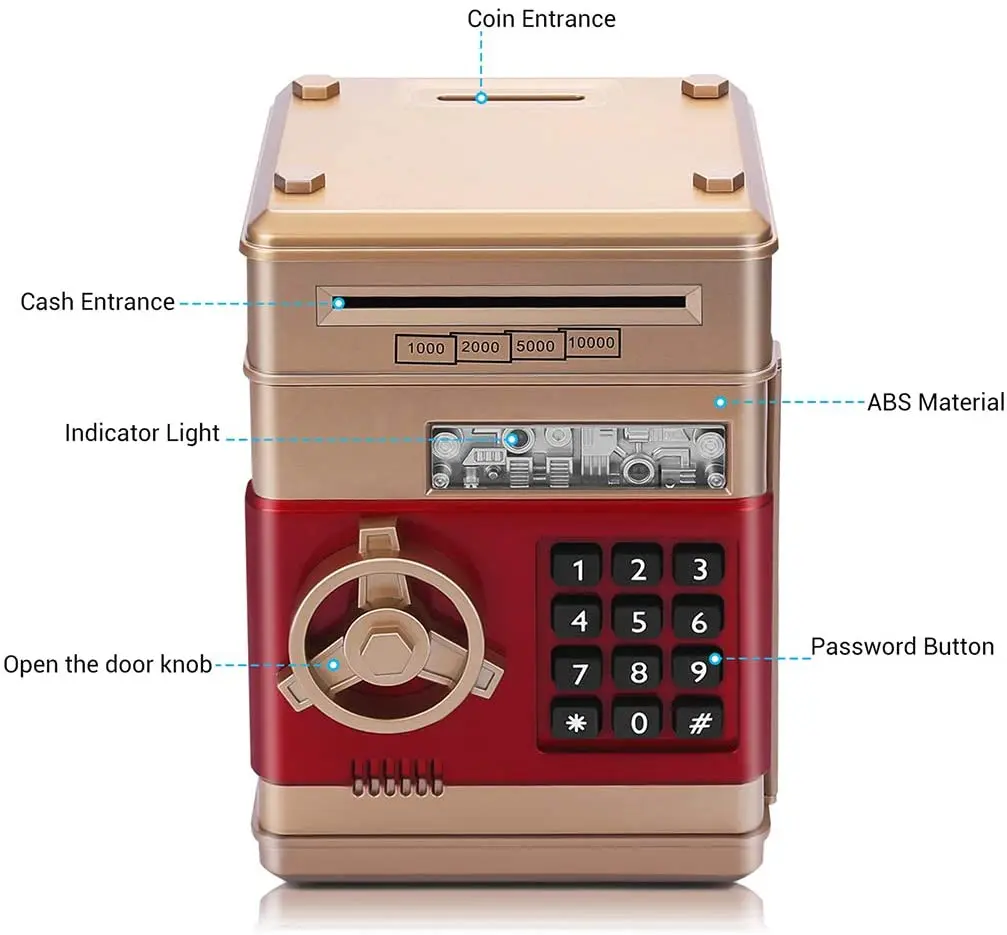atm piggy bank money