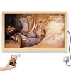 wall mount hd lcd advertising display wholesale 32" digital canvas digital photo frame