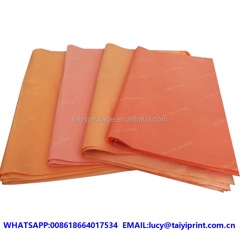 printed wax tissue paper for flowers