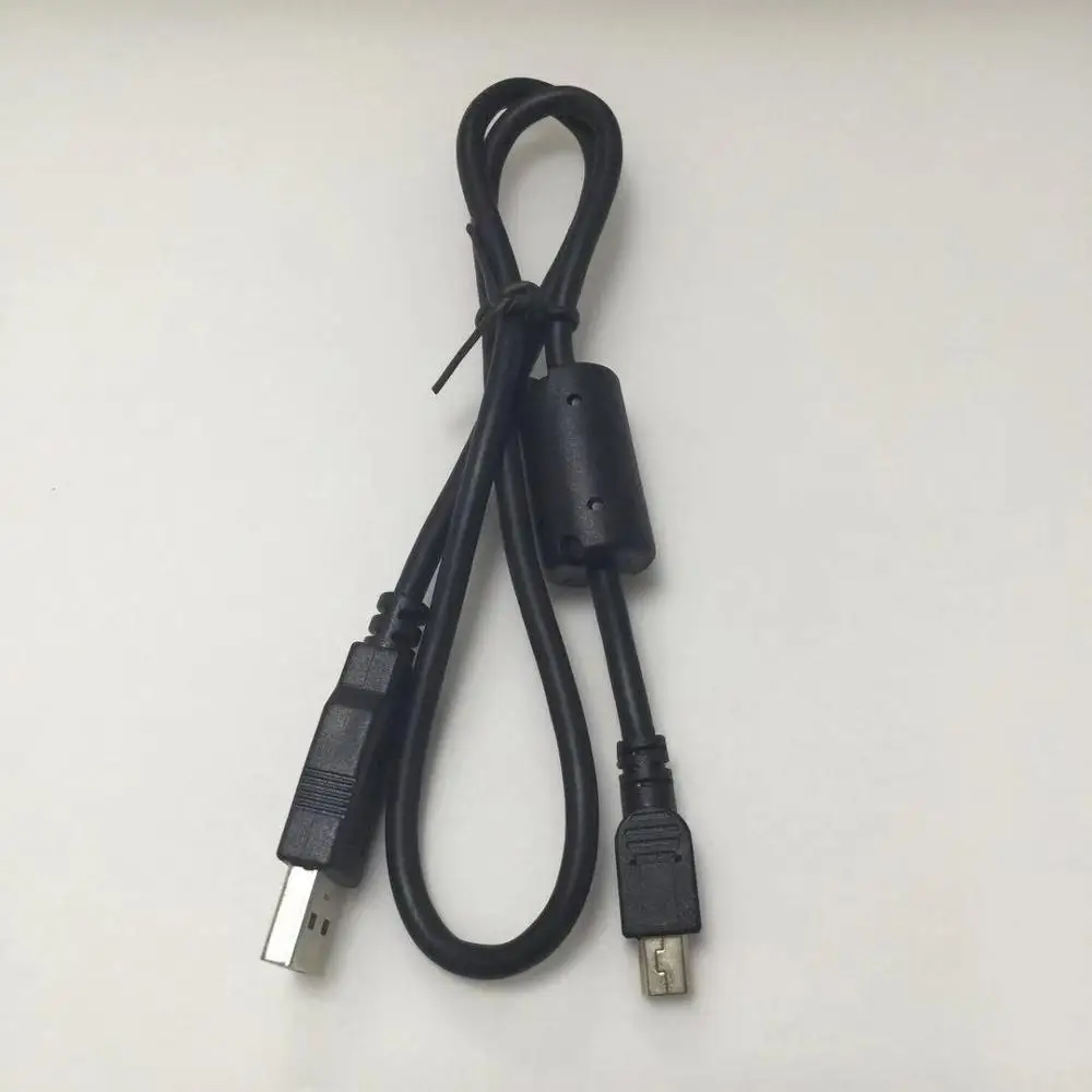 
USB 2.0 A Male to Mini-B 5pin Male 28/24AWG Cable with Ferrite Core 