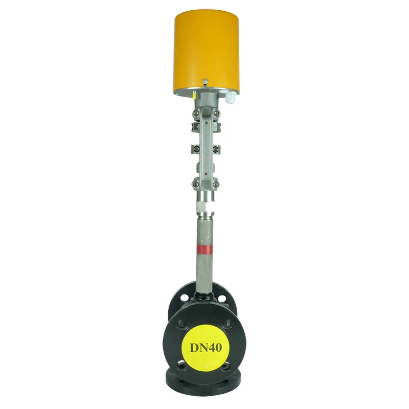 Dn65 Electric Control Valve For Heat Oil Transfer Or Steam Regulating