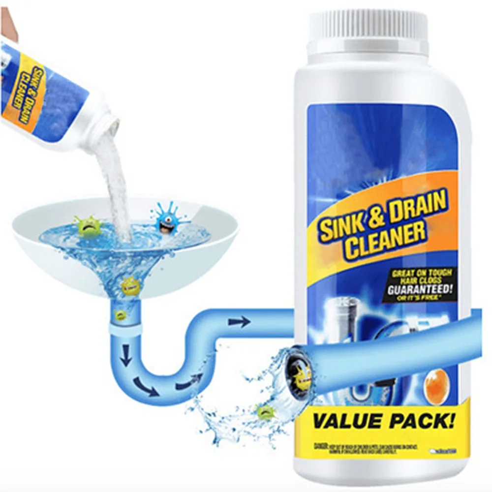·Powerful Sink and Drain Cleaner Drain Agent for Bathroom Drainage StrainerZJP 