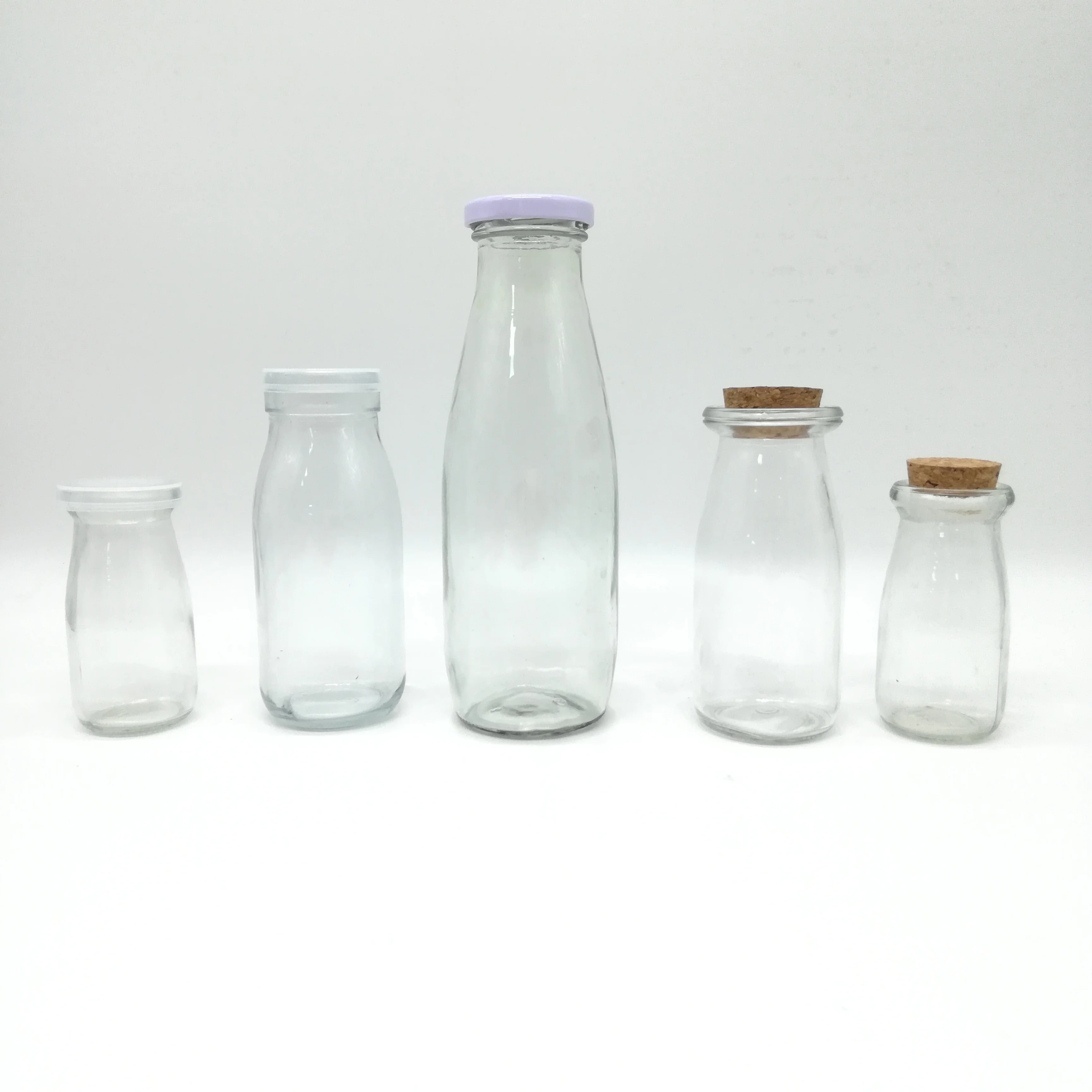 Venta al por mayor botellas de vidrio con tapones de corcho-Compre