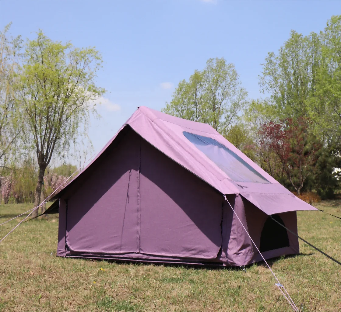 Qx Family Winter Canvas Inflatable Tent Outdoor Camping Buy