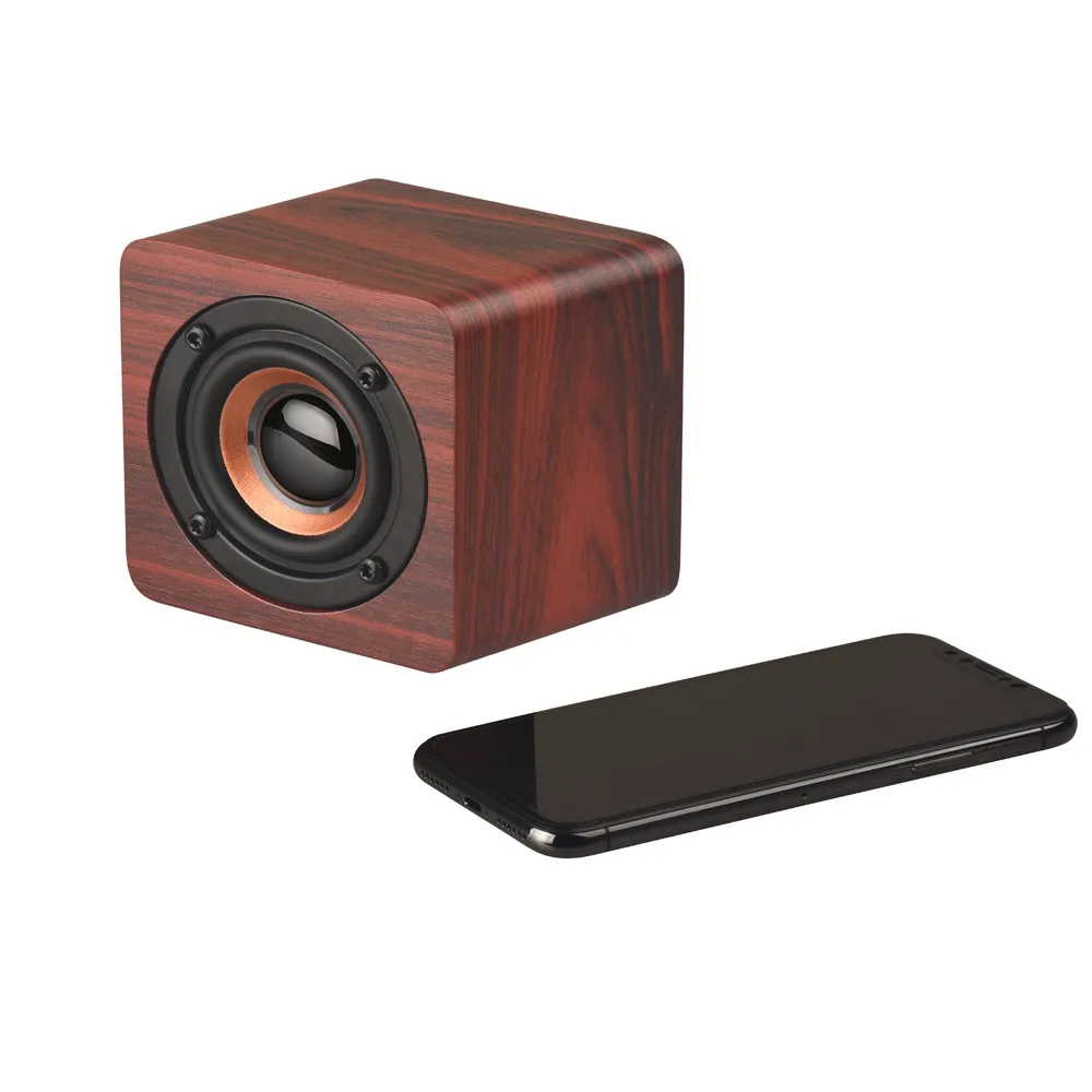 2020 HIPERDEAL For Phone Samsung Mini Wireless Speaker Portable Wooden Speakers Sound Music Hand free - ANKUX.COM